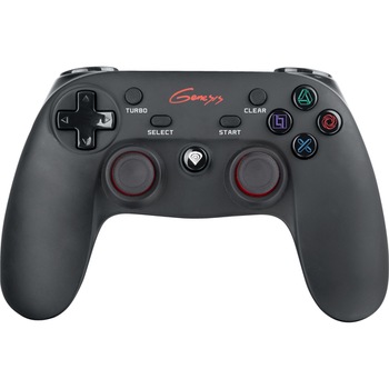 Gamepad Natec Genesis PV65 (PC, PS3) Wireless, PC, Playstation 3, Negru/Rosu Gamepad Natec Genesis PV65 (PC, PS3) Wireless, PC, Playstation 3, Negru/Rosu