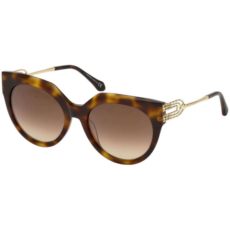 Ochelari de soare dama Roberto Cavalli, RC1065 52G, Maro