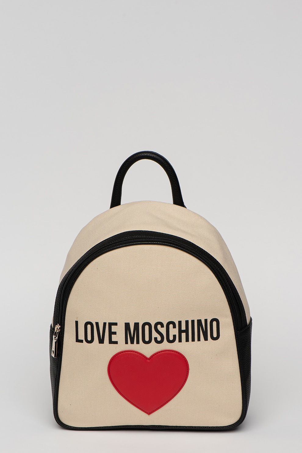 Love Moschino, Rucsac de panza cu aplicatie logo, Maro