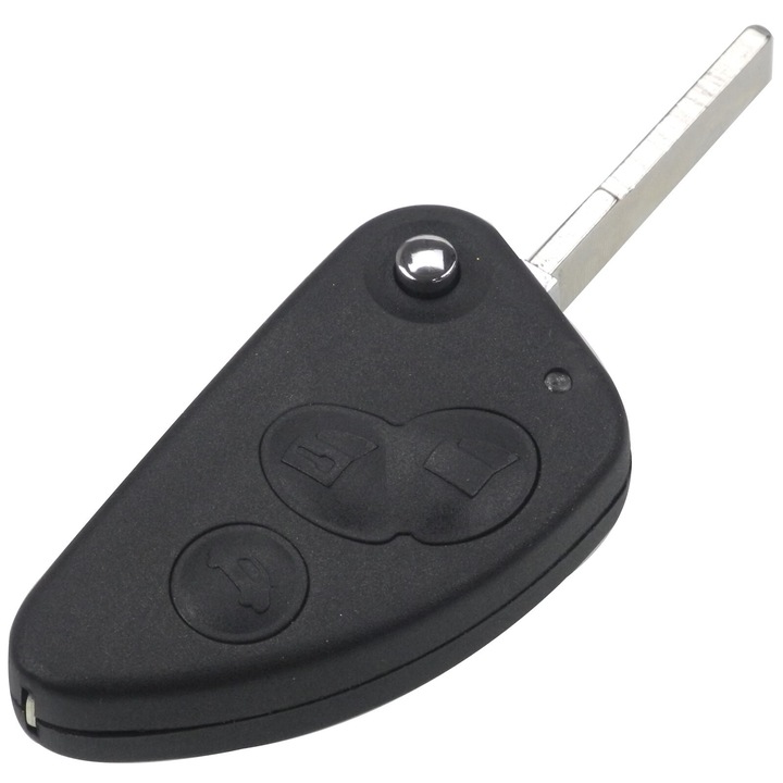 Techstar® autókulcs tok kompatibilis az Alfa Romeo 147, 156, 166, GT modellekkel, 3 gombbal
