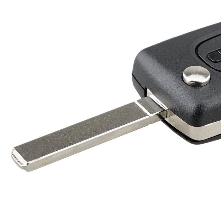 Techstar autó kulcstok, Peugeot 207, 307, 407, Citroen C2, C3, C4, C5, C6, C8, 2 gomb, VA2