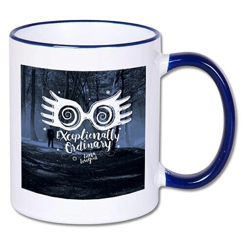 Cana maner albastru 330 ml- Harry Potter - Luna 003