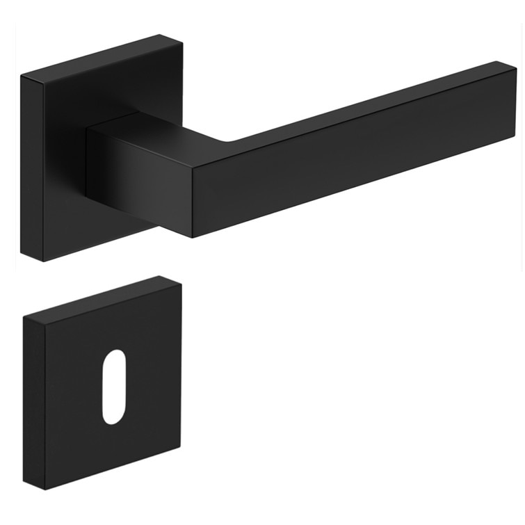 Maner usa model Qubik negru rozeta cheie