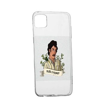 Husa Silicon Narcos Pablo Escobar, Movie Compatibila cu Samsung Galaxy A12, rezistenta la uzura, anti-alunecare, 438 Husa Silicon Narcos Pablo Escobar, Movie Compatibila cu Samsung Galaxy A12, rezistenta la uzura, anti-alunecare, 438