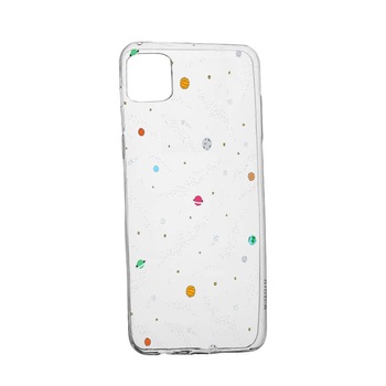 Husa Universe, Planeta, pentru Apple iPhone 12 Pro Max, rezistenta la uzura, anti-alunecare, din silicon Premium, 470 Husa Universe, Planeta, pentru Apple iPhone 12 Pro Max, rezistenta la uzura, anti-alunecare, din silicon Premium, 470