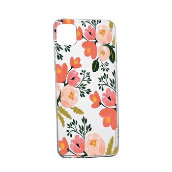 Husa Silicon Flowers, Pastel colors, Compatibila Cu Samsung Galaxy M32, rezistenta la uzura, anti-alunecare, 504 Husa Silicon Flowers, Pastel colors, Compatibila Cu Samsung Galaxy M32, rezistenta la uzura, anti-alunecare, 504