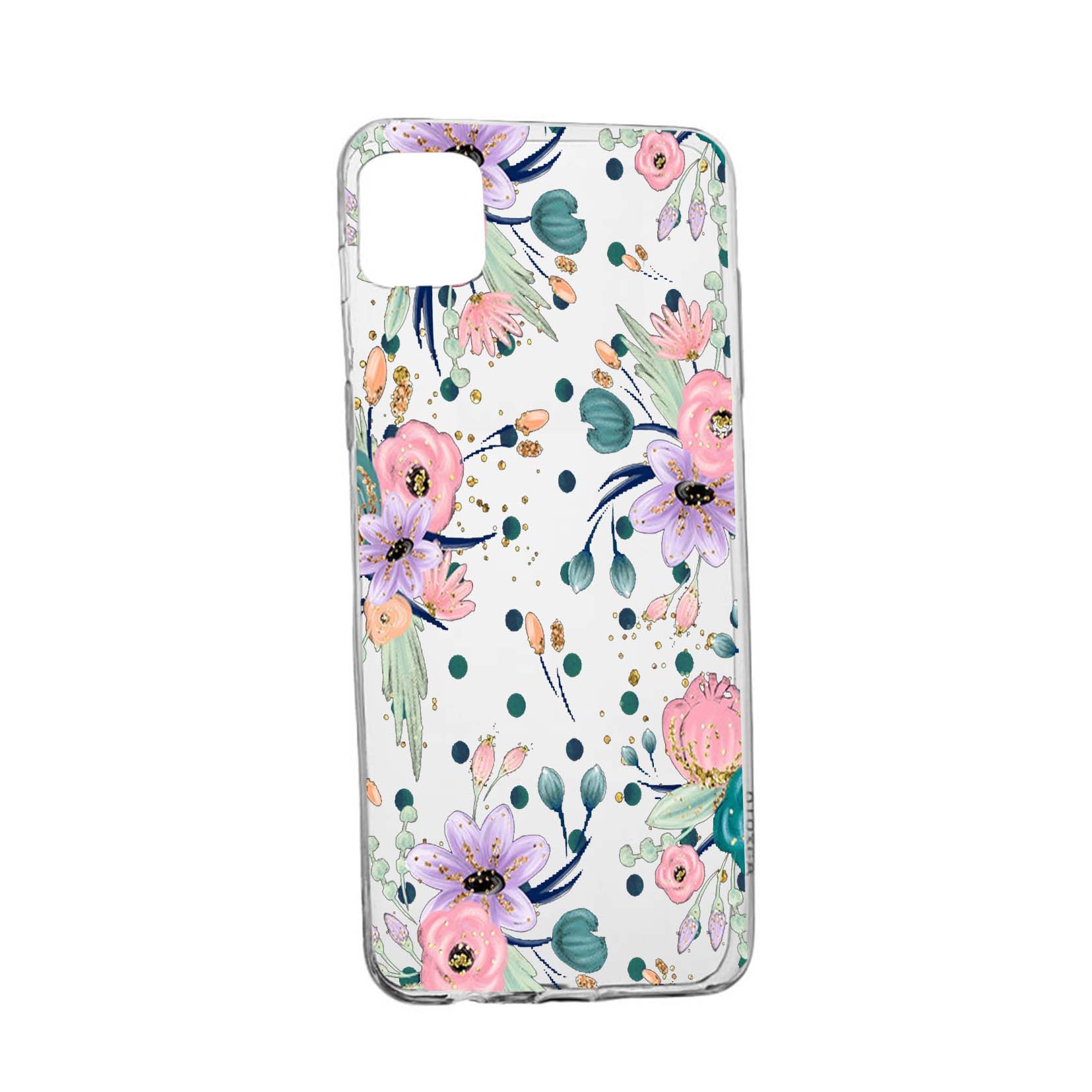 Husa Florile primaverii, pentru Oppo A72, rezistenta la uzura, anti-alunecare, din silicon Premium, 495