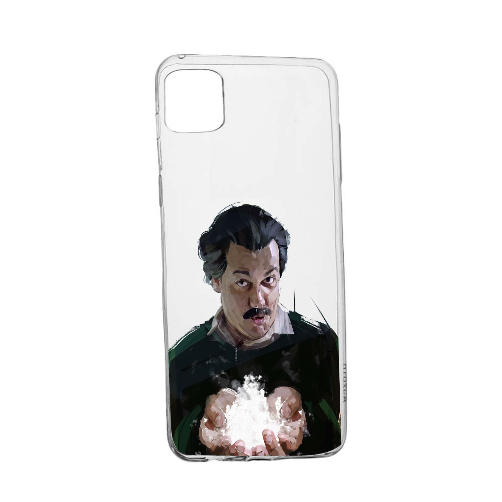 Husa Narcos Pablo Escobar, Movie pentru Apple iPhone 12 Pro Max, rezistenta la uzura, anti-alunecare, din silicon Premium, 446