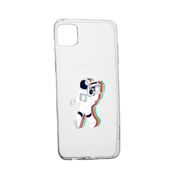 Husa Silicon Universe, Walk On The Moon, Compatibila cu Apple iPhone 13 Pro, rezistenta la uzura, anti-alunecare, 467 Husa Silicon Universe, Walk On The Moon, Compatibila cu Apple iPhone 13 Pro, rezistenta la uzura, anti-alunecare, 467