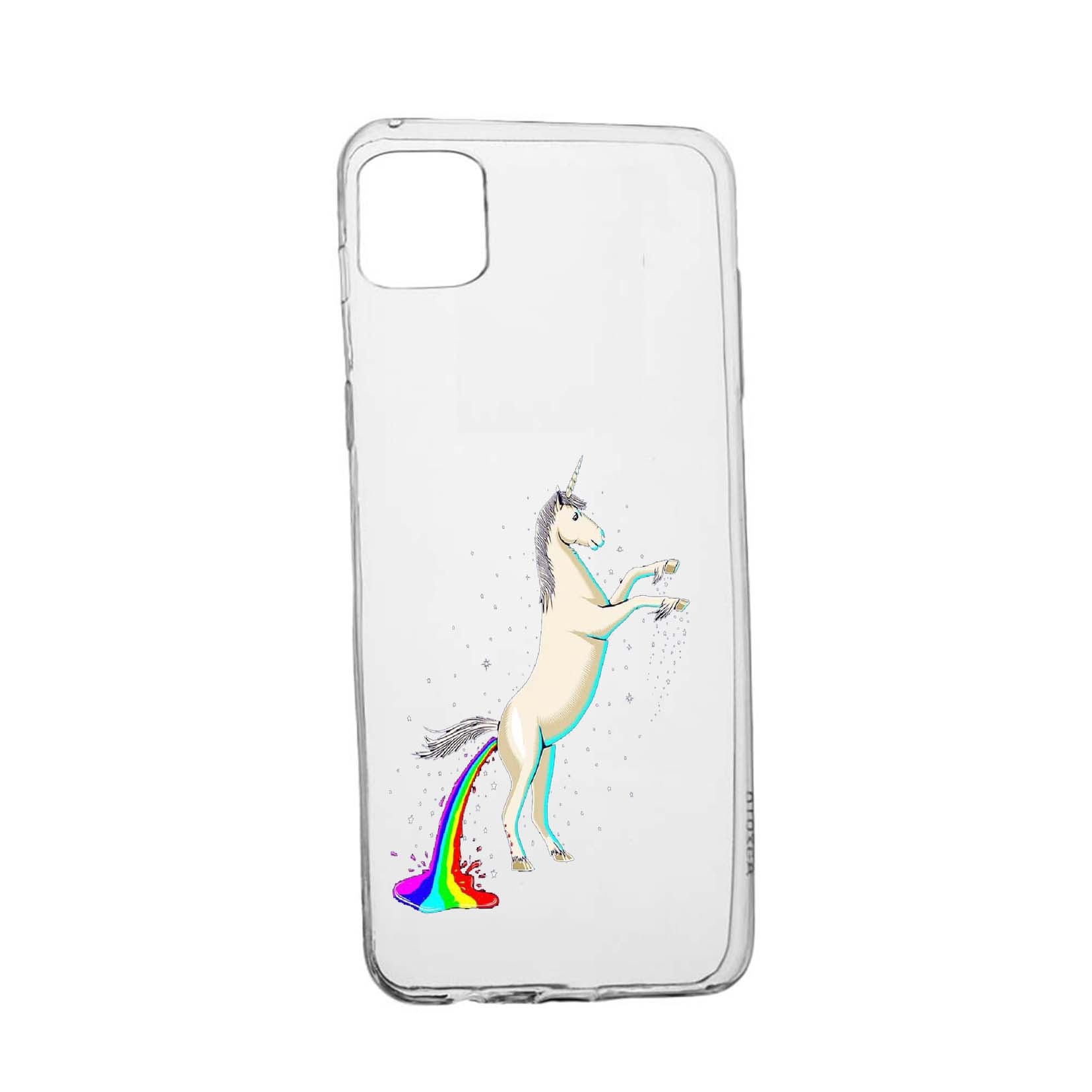 Husa Silicon Unicorn, Compatibila cu Apple iPhone 13 Pro Max, rezistenta la uzura, anti-alunecare, 529