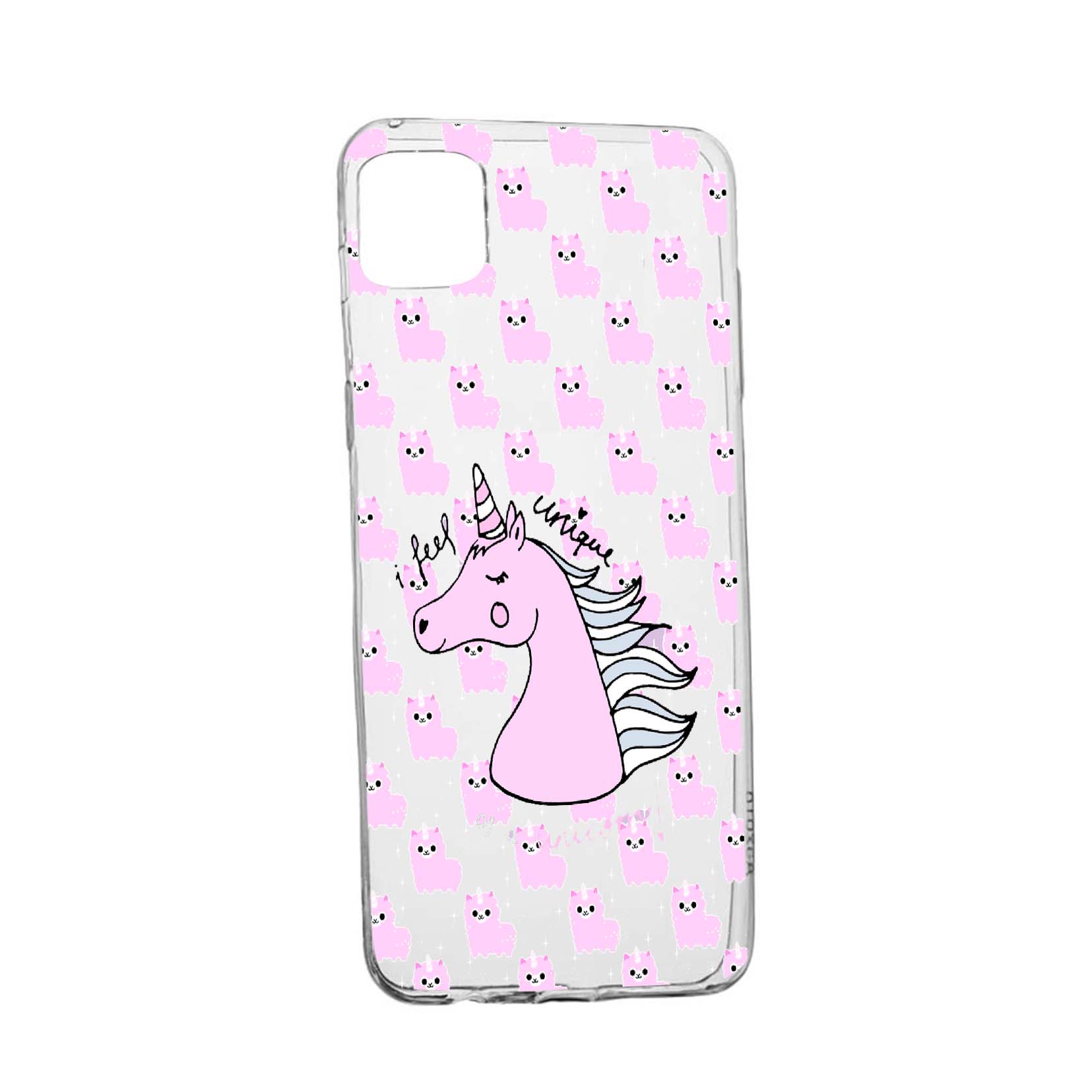 Husa Silicon Unicorn - I Feel Unique, Compatibila cu Xiaomi Poco C3, rezistenta la uzura, anti-alunecare, 521