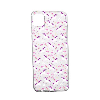 Husa Metallica, pentru Samsung Galaxy Note 10 Lite, rezistenta la uzura, anti-alunecare, din silicon Premium, 544 Husa Metallica, pentru Samsung Galaxy Note 10 Lite, rezistenta la uzura, anti-alunecare, din silicon Premium, 544