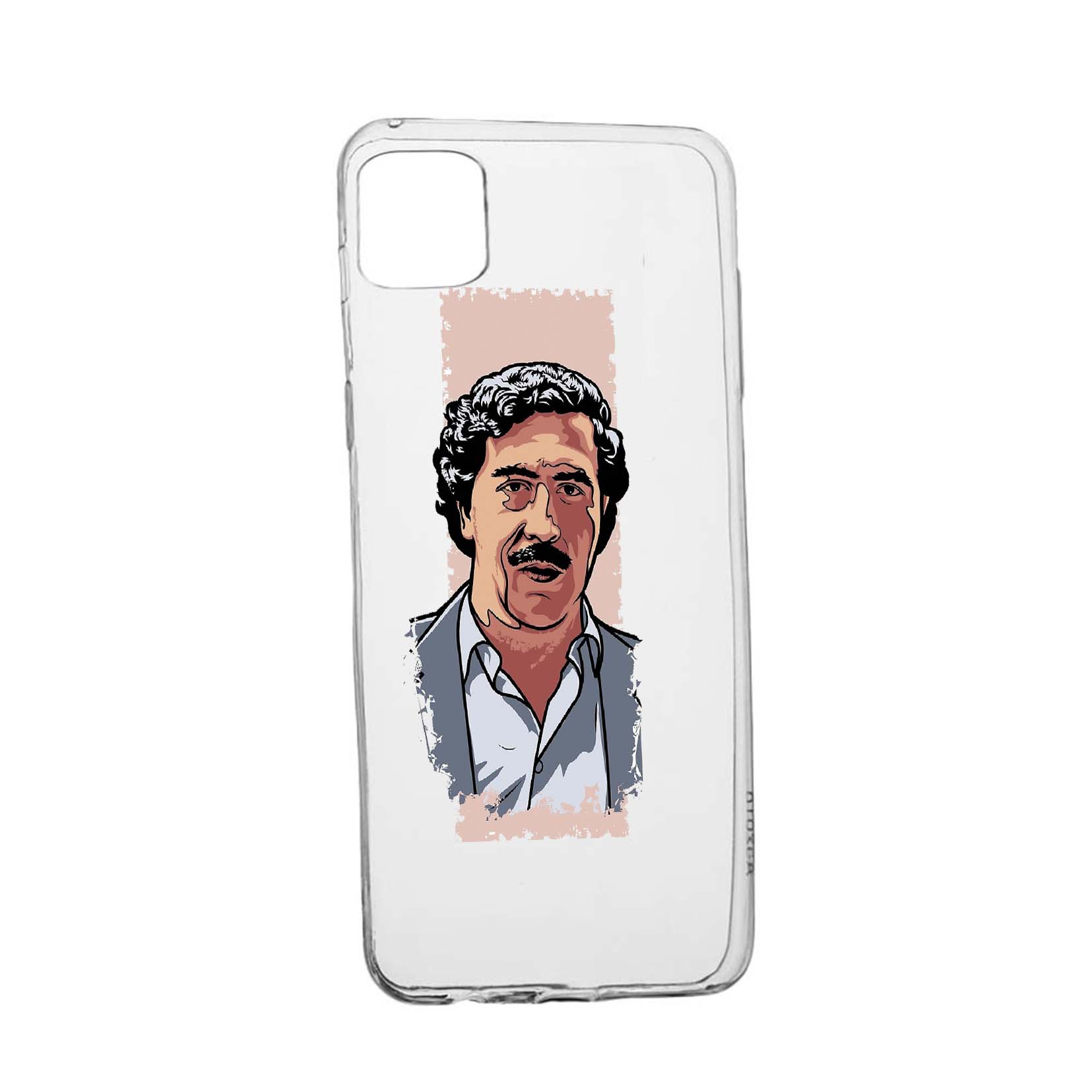 Husa Silicon Narcos Pablo Escobar, Movie Compatibila cu Apple iPhone 13 Mini, rezistenta la uzura, anti-alunecare, 442