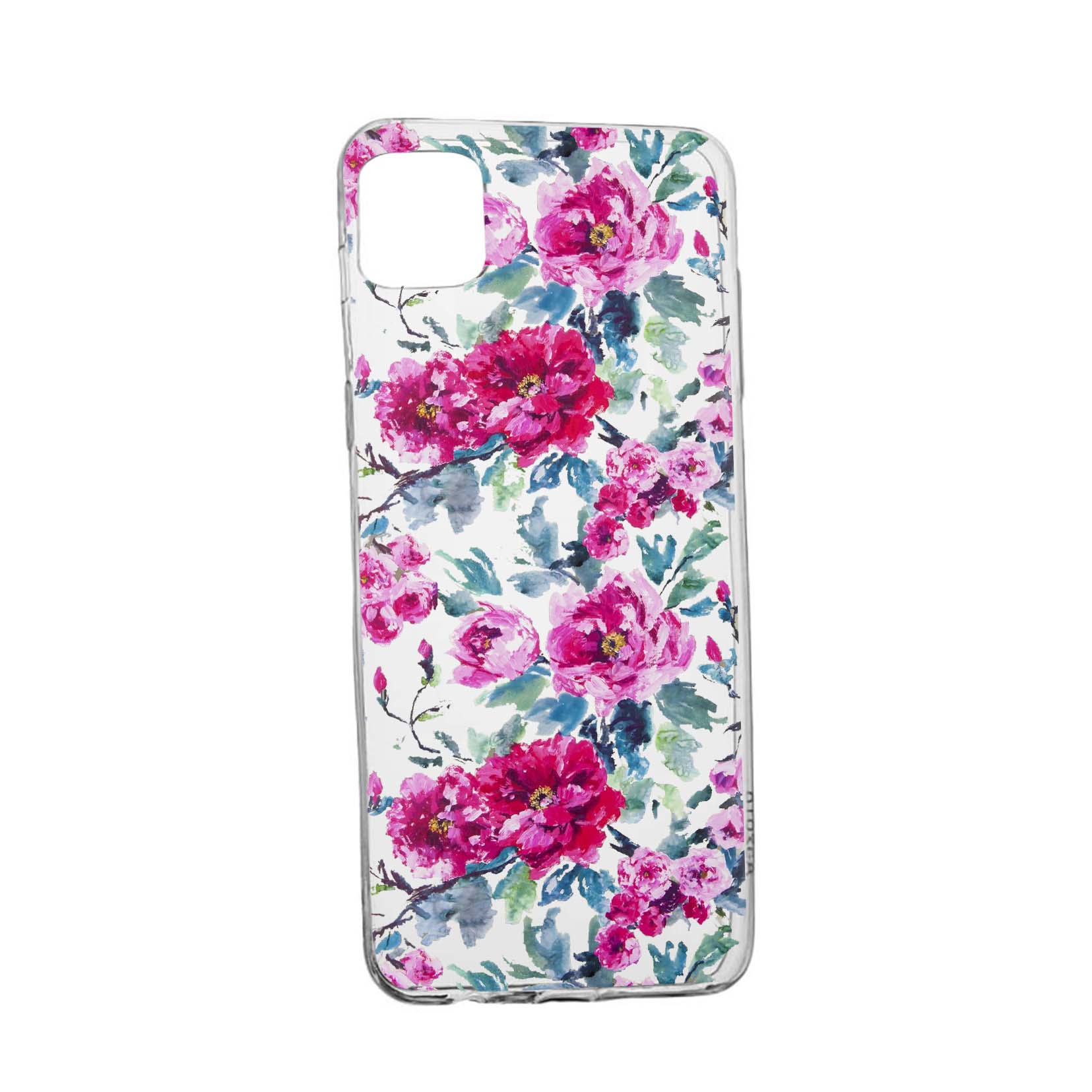 Husa Flori, culorile de pastel, pentru Apple iPhone 12 Pro Max, rezistenta la uzura, anti-alunecare, din silicon Premium, 507