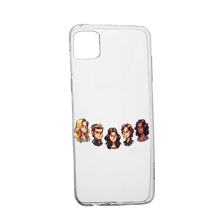 Husa Jurnalele Vampirilor, Movie, pentru Realme X50 Pro, rezistenta la uzura, anti-alunecare, din silicon Premium, 579