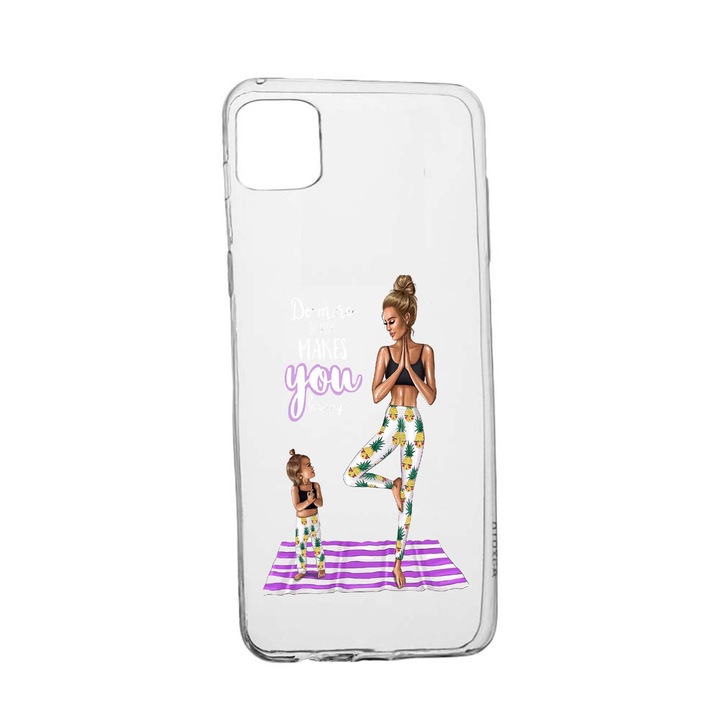 Girl - Mom Case за Samsung Galaxy Note 10 Lite Устойчив на износване противоплъзгащ премиум силикон 560