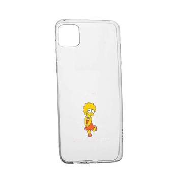 Husa Lisa - I'm a good girl, pentru Apple iPhone 12 Mini, rezistenta la uzura, anti-alunecare, din silicon Premium, 591 Husa Lisa - I'm a good girl, pentru Apple iPhone 12 Mini, rezistenta la uzura, anti-alunecare, din silicon Premium, 591