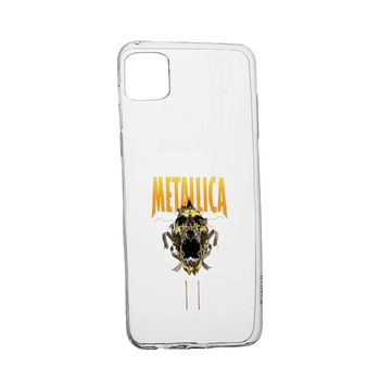 Husa Metallica, pentru Huawei P40, rezistenta la uzura, anti-alunecare, din silicon Premium, 542 Husa Metallica, pentru Huawei P40, rezistenta la uzura, anti-alunecare, din silicon Premium, 542