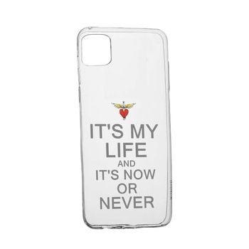 Husa Silicon It's My Life, Compatibila cu Apple iPhone 13, rezistenta la uzura, anti-alunecare, 539 Husa Silicon It's My Life, Compatibila cu Apple iPhone 13, rezistenta la uzura, anti-alunecare, 539