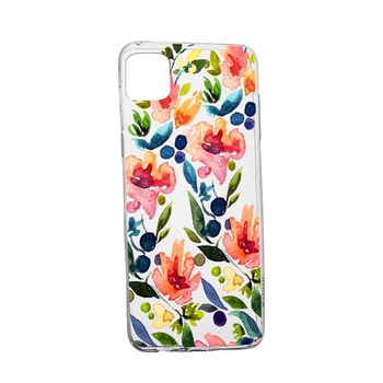 Husa Silicon Flowers Spring, Compatibila Cu Samsung Galaxy M32, rezistenta la uzura, anti-alunecare, 628 Husa Silicon Flowers Spring, Compatibila Cu Samsung Galaxy M32, rezistenta la uzura, anti-alunecare, 628