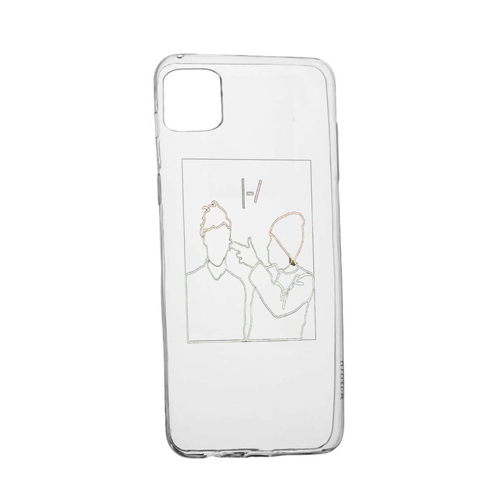 Husa Silicon Rock Music, Compatibila cu Apple iPhone 13 Pro Max, rezistenta la uzura, anti-alunecare, 546