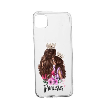 Husa Princesses, pentru Huawei P40, rezistenta la uzura, anti-alunecare, din silicon Premium, 552 Husa Princesses, pentru Huawei P40, rezistenta la uzura, anti-alunecare, din silicon Premium, 552