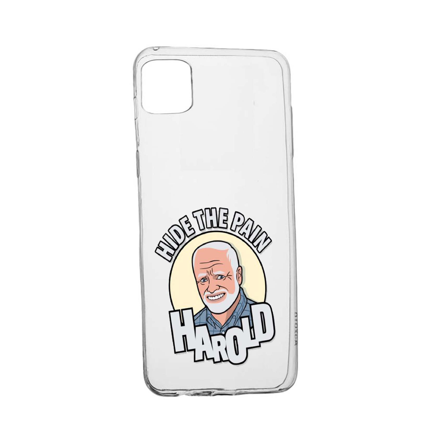 Husa Silicon Meme - Harold, Compatibila cu Apple iPhone 13 Pro Max, rezistenta la uzura, anti-alunecare, 662