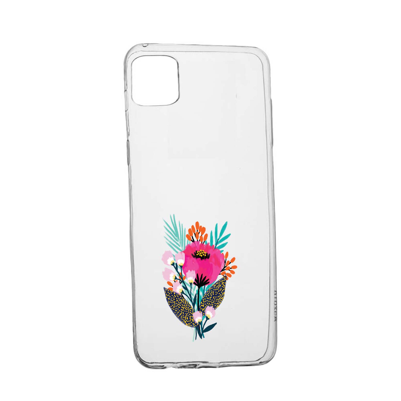 Husa Flowers, pentru Samsung Galaxy A41, rezistenta la uzura, anti-alunecare, din silicon Premium, 641