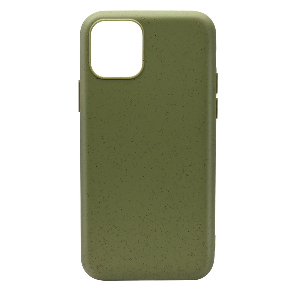 Husa Just Must Eco Starry pentru iPhone 11 Pro, material biodegradabil, Khaki