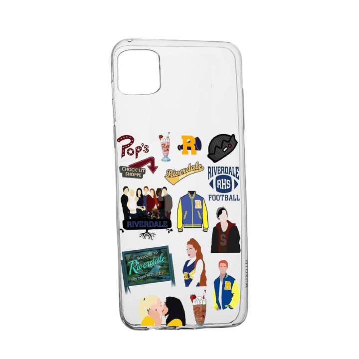 Husa Riverdale, Movie, pentru Realme X50 Pro, rezistenta la uzura, anti-alunecare, din silicon Premium, 608