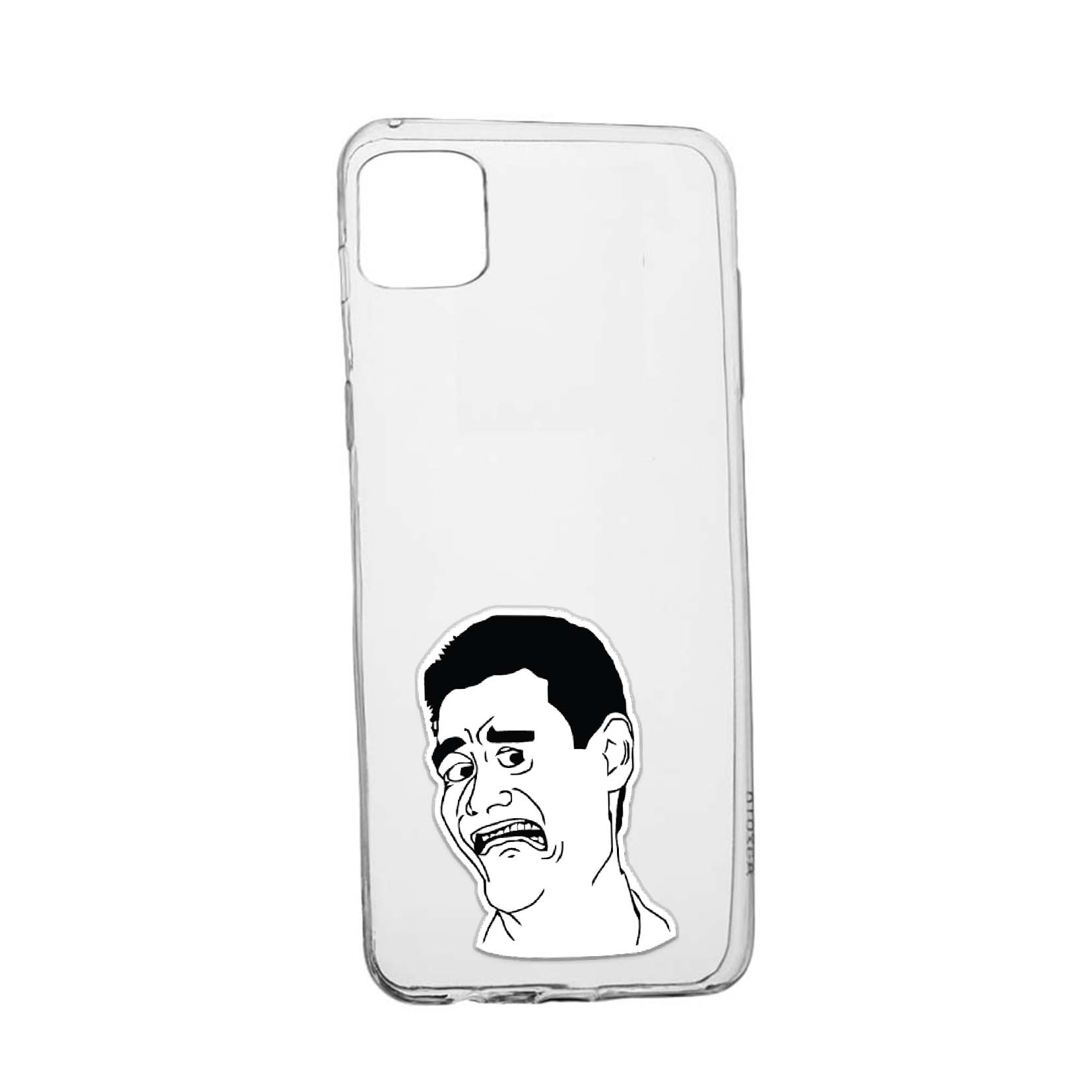 Husa Silicon Meme - Harold, Compatibila cu Xiaomi Poco C3, rezistenta la uzura, anti-alunecare, 660