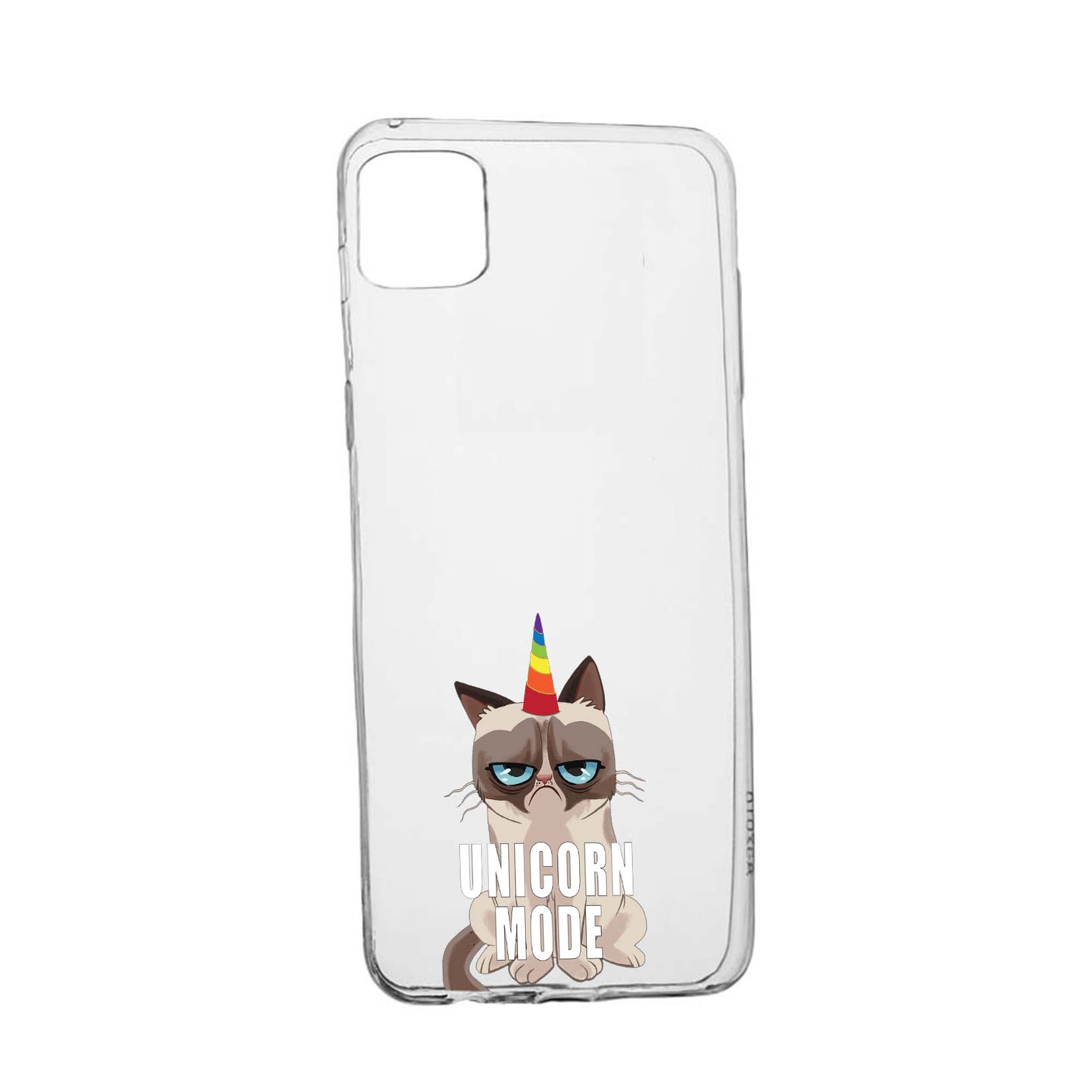 Husa Meme - Gumpy Unicorn Mode, pentru Apple iPhone 12 Pro, rezistenta la uzura, anti-alunecare, din silicon Premium, 654