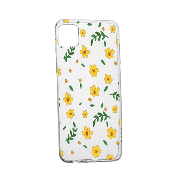 Husa Silicon Little yellow flowers, Compatibila cu Samsung Galaxy F62 / Galaxy M62, rezistenta la uzura, anti-alunecare, 696 Husa Silicon Little yellow flowers, Compatibila cu Samsung Galaxy F62 / Galaxy M62, rezistenta la uzura, anti-alunecare, 696