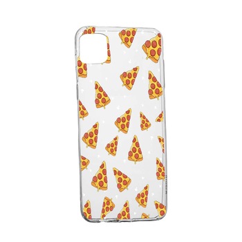 Husa Pizza, pentru Huawei P40 Pro, rezistenta la uzura, anti-alunecare, din silicon Premium, 665 Husa Pizza, pentru Huawei P40 Pro, rezistenta la uzura, anti-alunecare, din silicon Premium, 665