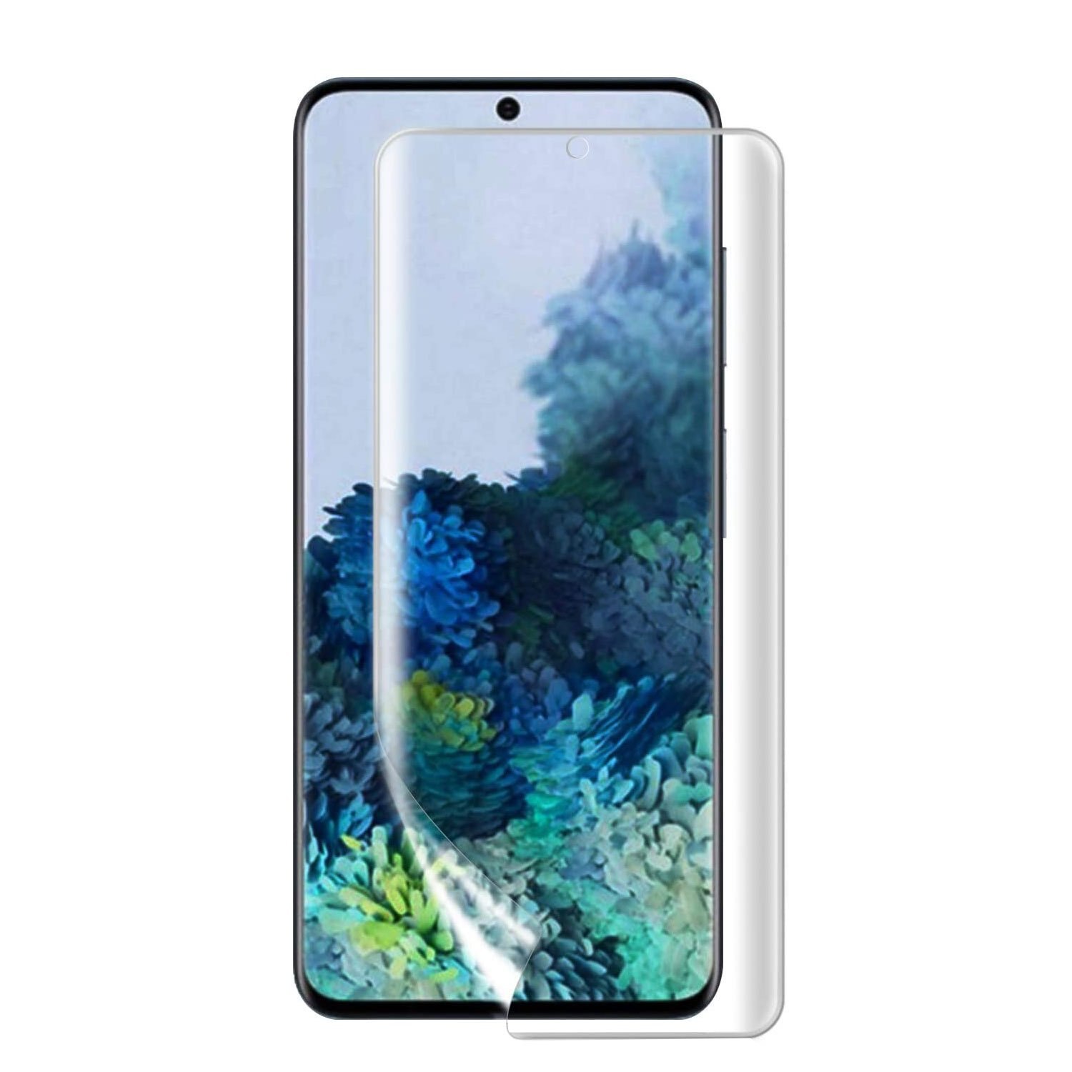 Folie protectie fata spate Samsung Galaxy S20 Ultra Hydrogel Transparenta cu instalare usoara in 3 pasi Viceversa