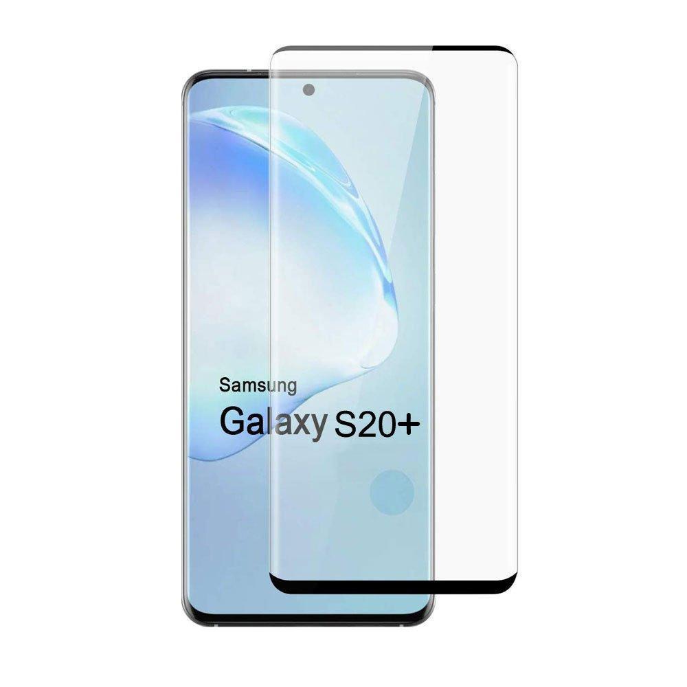 Folie sticla securizata Samsung Galaxy S20 Plus, 3D Negru, FULL SCREEN,Tempered Glass, Antisoc, Viceversa