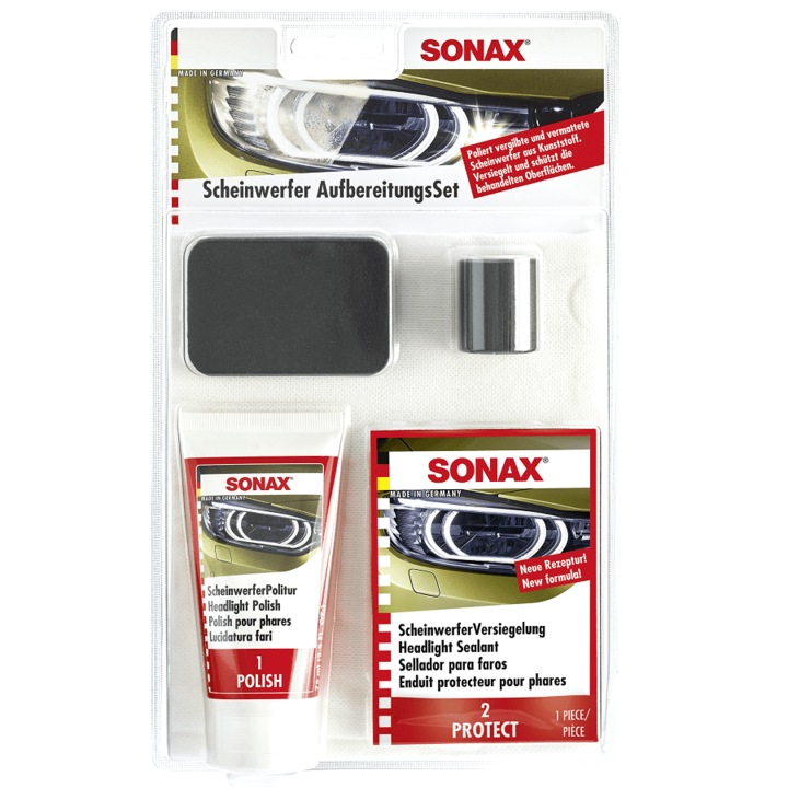 Комплект за възстановяване на фарове Sonax