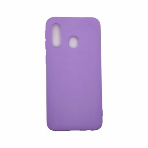 Husa protectie din silicon slim pentru Samsung Galaxy A20e, mov