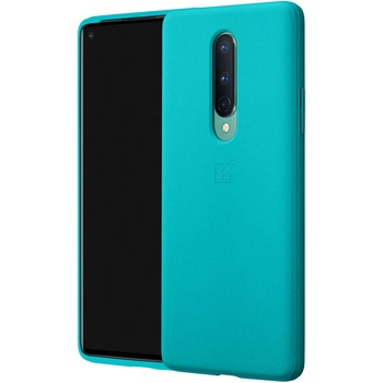 Husa Originala OnePlus Sandstone Bumper Case Cover OnePlus 8, Cyan Verde / Albastru 8 Husa Originala OnePlus Sandstone Bumper Case Cover OnePlus 8, Cyan Verde / Albastru 8