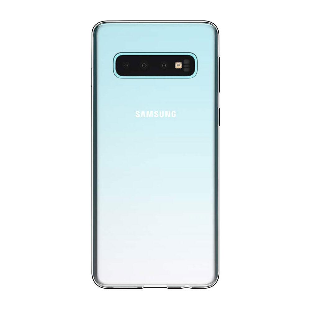 Husa silicon Samsung Galaxy S10 Plus, Antisoc, TPU Transparent