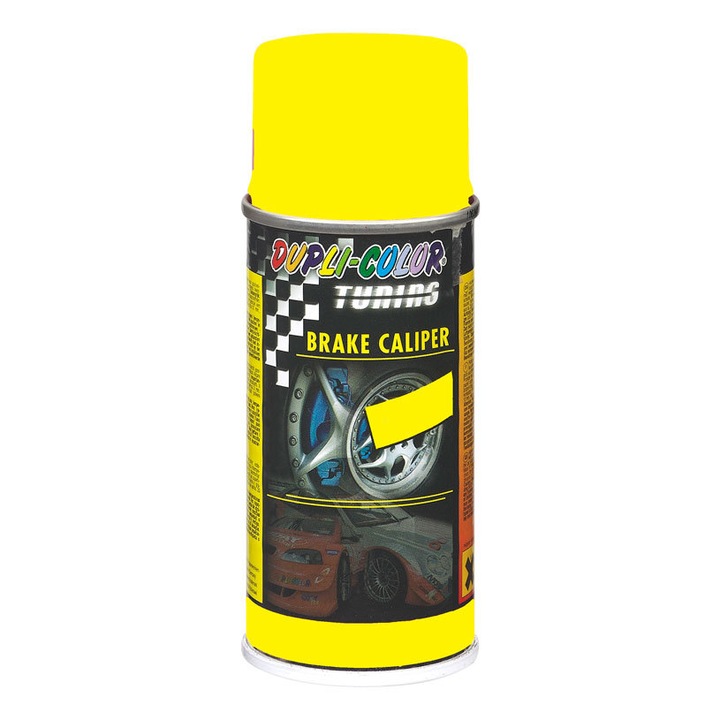 Vopsea spray etriere frana Mark.B7 Dupli-Color, 150 ml, Galben