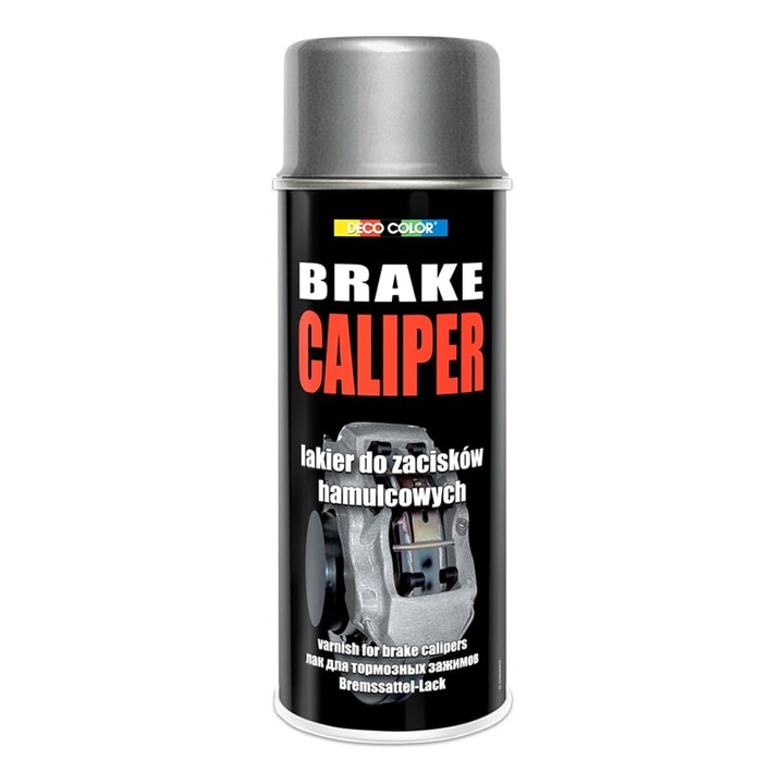 Spray vopsea auto etrier Argintiu 400 ml, Deco Color