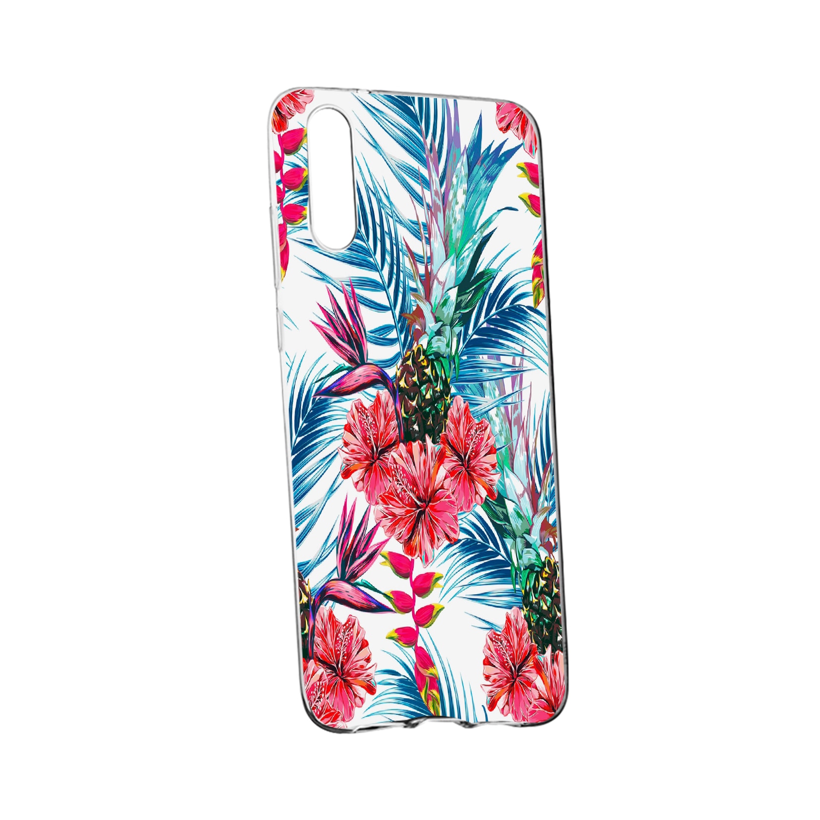 Husa Tropical, Ananas, pentru Samsung Galaxy A2 Core, rezistenta la uzura, anti-alunecare, 221