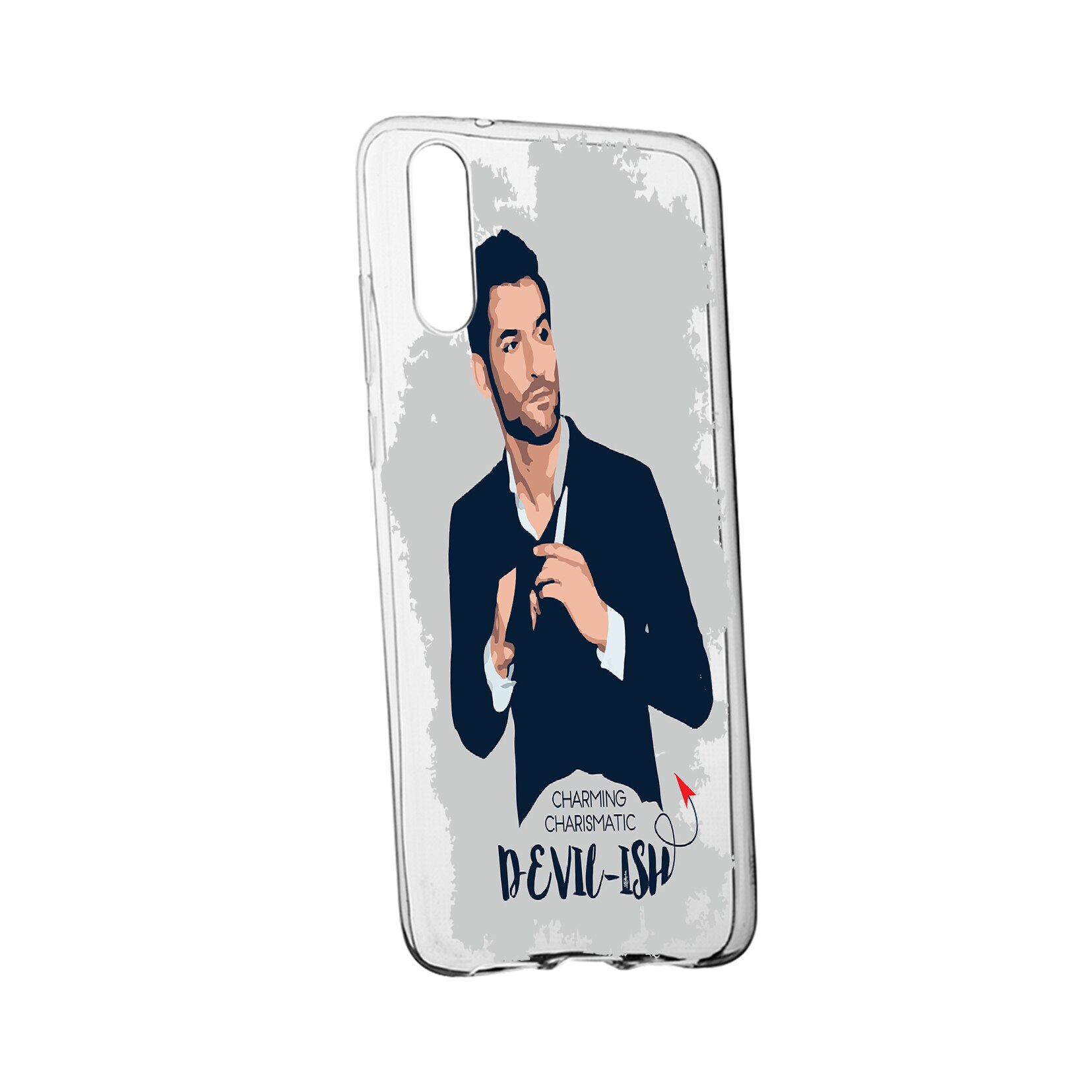 Husa Lucifer, pentru Samsung Galaxy A2 Core, rezistenta la uzura, anti-alunecare, 299