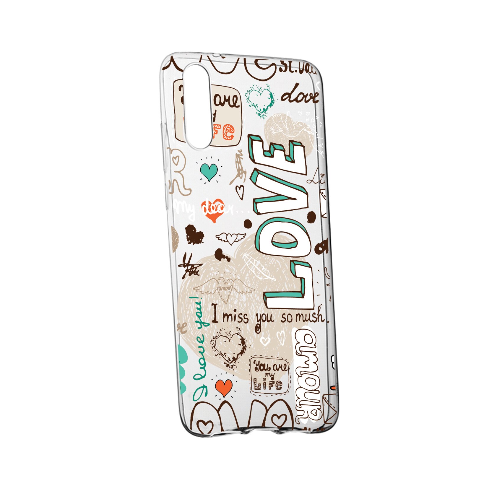 Husa pentru Xiaomi Mi 9 SE, Love, rezistenta la uzura, anti-alunecare, 25