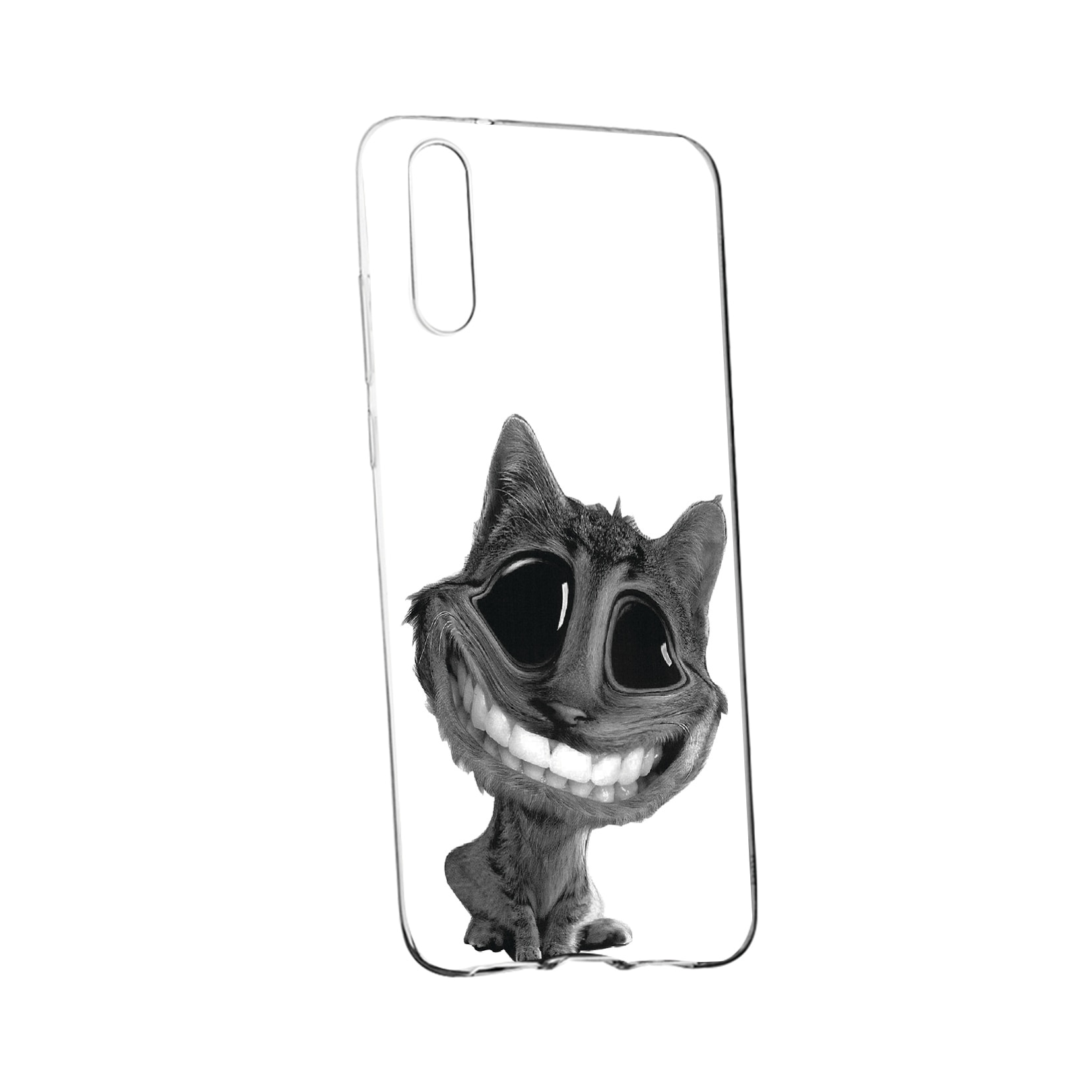 Husa pentru Samsung Galaxy A2 Core, Crazy Cat, rezistenta la uzura, anti-alunecare, 20