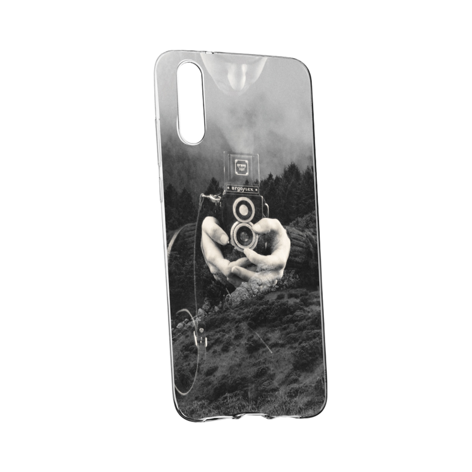 Husa pentru Samsung Galaxy A2 Core, Double Exposure, rezistenta la uzura, anti-alunecare, 13