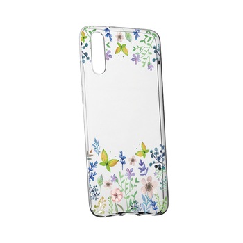 Husa pentru Xiaomi Mi A3 Lite, Flori, rezistenta la uzura, anti-alunecare, 95 Husa pentru Xiaomi Mi A3 Lite, Flori, rezistenta la uzura, anti-alunecare, 95