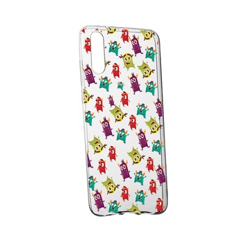 Husa pentru Samsung Galaxy A2 Core, Monsters, rezistenta la uzura, anti-alunecare, 121 Husa pentru Samsung Galaxy A2 Core, Monsters, rezistenta la uzura, anti-alunecare, 121