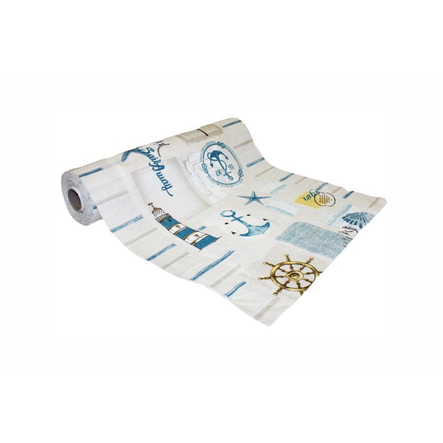 Traversa de unica folosinta pentru masa, 48x120cm, Rola 20 bucati - UBELLA, RIVIERA OCEANO